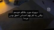 دیوونه موردعلاقه خودمم وقتی که یکی......