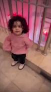 a little girl iş very cute and beatiful