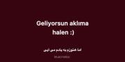 bazan seni hatirliyorum.........