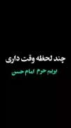 اما امام حسن غریبه از اول هم غریب بود ... 💔