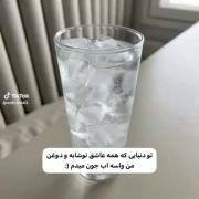 شما هم مث من تو نوشیدنی ها بیشتر با آب حال میکنی نه؟! 🫧