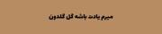 میرم یادت باشه گل گلدون...‌‌‌‌‌‌