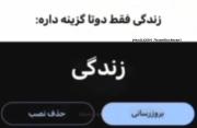 زندگی کلا دو گزینه داره ........