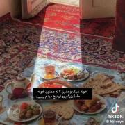من خونه مامان بزرگم و میخواممممم 😩✨🤍