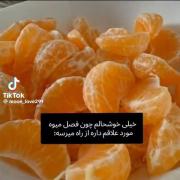بالاخره دوباره فصل نارنگی رسیدهههه لی لی لی 🥳💞🍊