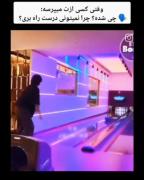 همون لحظه واکنشش 🤭❤️ ............... 