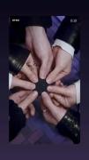 استوری اینستاگرام هوبی که پست Oreo رو اد استوری کرده💕 