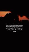 راهی که با قلبت رفتی رو ، با عقلت برمیگردی.