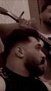 مه پشتم خالی کردن پشت دامع دیوار.. 🖤💔... 