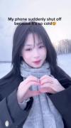چالش آهیون بیبی مانستر با Really like you در برف🎀فقط آخرش🥺😭🤧کیوت