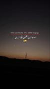 آدما رو زمان مشخص میکنه نه زبان 🖤