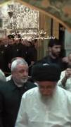 ما آقا را به خاک نمی سپاریم ،بلکه به امانت به آسمان خواهیم سپرد؛)