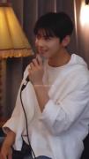 The song Bonfire with the beautiful voice of Cha Eun Woo