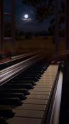 شب از مهتاب سر میره، تمام ماه تو آبِ 🌌✨