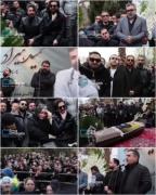 مراسم خاکسپاری حمید هیراد💔‌‌‌ ‌