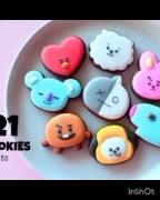 🎶 🍪 تزئین بيسکوئيتBT21 🍪 🎶