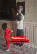 گفت بلندگو رو میگیرم که آقا سخنرانی کنه اما طاقت نیاورد! 😭 