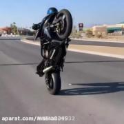 تک چرخ موتوررررر 🏍.............
