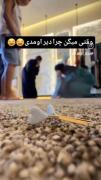 دلیل دیر کردن دخترای محجبه:😂🎀