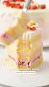 🍰🍰Strawberry brulee cake 🍰🍰