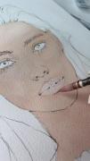 طراحی/ نقاشی / رنگ آمیزی زن ،،،