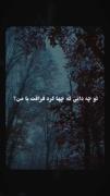 ط چ دانی که چها کرد فراقت بامن!؟