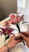 اموزش درست کردن گل لیلیوم 🪷 liliom flower 