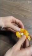 عه داخل نارنگیه قرص بود، پشمامم🥴😂👁