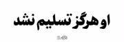  هر جا تسلیم شدیم ضربه‌اش را خوردیم هر جا ما ایستاد