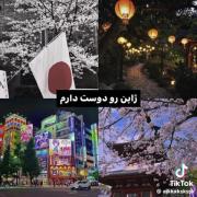 ژاپن و دوست دارم فقط بخاطر شما 🎐🍓