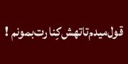میشه این قول رو بهم بدی که تا آخرش باهامی؟