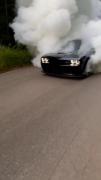 Black Challenger car, full sports car
