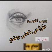 آموزش طراحی ذهنی چشم بررسی آناتومی چشم