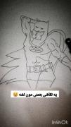 نقاشی بتمنی کشیدم 😂🎀بیا تو پیجم کلی طراحی و نقاشی باحال هر روز دار