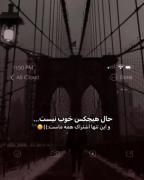 حال‌هیچ‌کی‌خوب‌نی‌این‌تنها‌اشتراکمونه:)🙌🙂